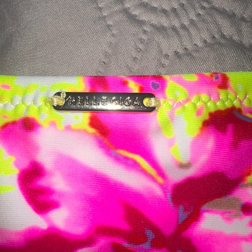 RELLECIGA Pink and Yellow Floral Bikini - Picture 8 of 11